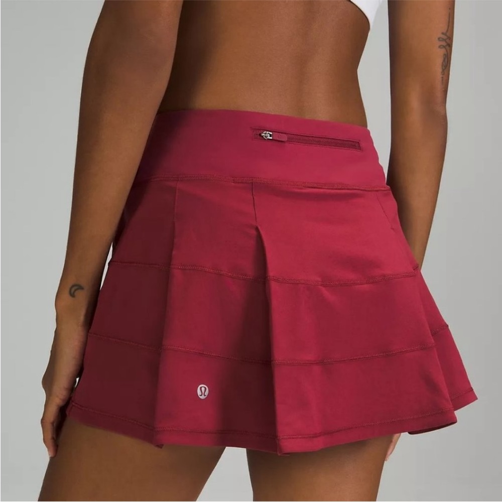 **NWT** Lululemon Pace Rival Skirt Regular Length Mulled Wine
